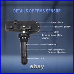 433MHZ Tire Pressure Sensor TPMS 56029398AB For CHRYSLER DODGE RAM 4pcs