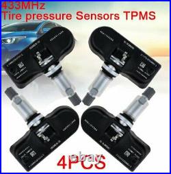 4PCS For Peugeot 407 207 307 208 508 Tyre Pressure Sensor TPMS 433MHz 9681102280