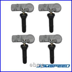 4PCS Tire Pressure Sensor TPMS For Jeep Wrangler Grand Cherokee Dodge Challenger