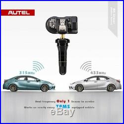 4TPMS Tire Tyre Pressure Monitoring Sensors Autel MX Sensor 2in1 433Mhz 315Mhz