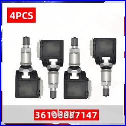 4X Tire Pressure Sensor 36106887147 36106872801 For BMW 5 Series X3 X6 2015-2025