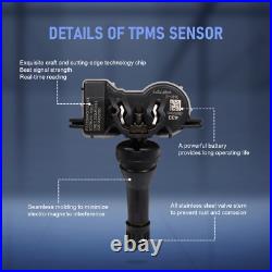 4X Tire Pressure Sensor 433MHz TPMS For Dodge Chrysler 200 Dart 68193586AC