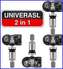 4pack Autel 2in1 MX 315MHz + 433MHz OE-Level Universal Pro grammable TPMS Tire