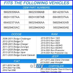 4pcs 56029398AB Tire Pressure Sensor TPMS For CHRYSLER DODGE RAM 433MHZ