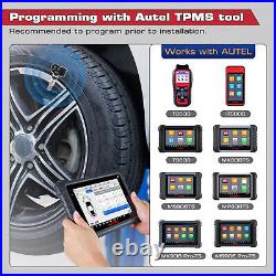 4pcs Autel MX-Sensor 315&433MHz Programmable TPMS Universal Tire Pressure Sensor