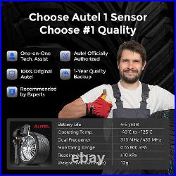 4pcs Autel MX-Sensor 315&433MHz Programmable TPMS Universal Tire Pressure Sensor