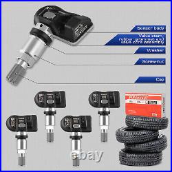 4pcs Autel MX-Sensor 315&433MHz Programmable TPMS Universal Tire Pressure Sensor