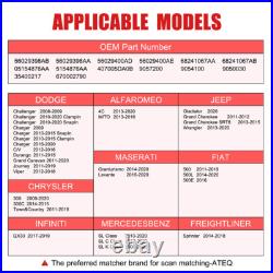 4pcs Tire Pressure Sensor TPMS for 2106 Chrysler Town & Country 56029398AA