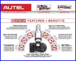 4x Autel MX-Sensor 315 433MHz Programmable TPMS Universal Tire Pressure Sensor
