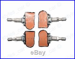 4x Citroen C4 C5 C6 C8 Tyre Pressure Sensors TPMS 433MHz 9659452180