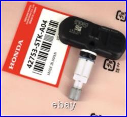 4x Genuine OEM TPMS Tire Pressure Sensors for Honda Acura Pilot MDX TSX RDX