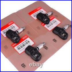 4x Genuine OEM TPMS Tire Pressure Sensors for Honda Acura Pilot MDX TSX RDX