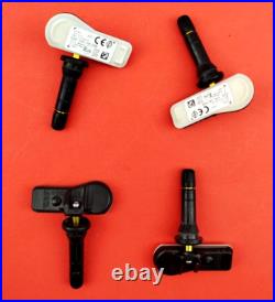 4x Original Renault Tire Pressure Sensors RDKS 433 MHZ Black 407009322R