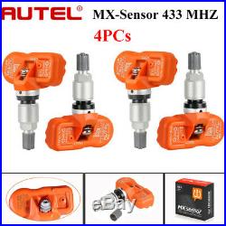 4x TPMS Tire Pressure Monitoring Sensor 433Mhz Autel MX-Sensor Program Universal