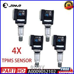4x TPMS Tire Pressure Sensor for Mercedes-Benz E-Class AMG PN-A0009052102