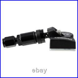 4x Tire Pressure Sensors TPMS Sensors Metal Valve Black for Dodge Charger 2022-2