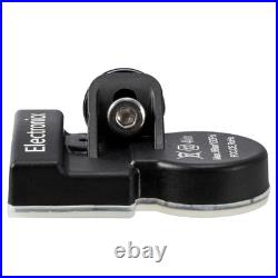 4x Tire Pressure Sensors TPMS Sensors Metal Valve Black for Subaru XV 2017-2019