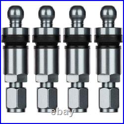 4x Tire Pressure Sensors TPMS Sensors Metal Valve Gunmetal for Holden/HSV GTS 20