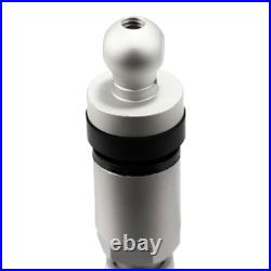 4x Tire Pressure Sensors TPMS Sensors Metal Valve Silver for Peugeot Boxer 2014