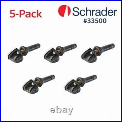 (5-pack) Schrader 33500 Ez-sensor (new) Programmable Rubber Tpms 315+433 Mhz
