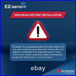 (5-pack) Schrader 33500 Ez-sensor (new) Programmable Rubber Tpms 315+433 Mhz