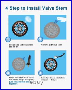 50/100/200/500 TPMS Valve Stem Rubber Rebuild Kit for Tire Pressure Sensor 20008