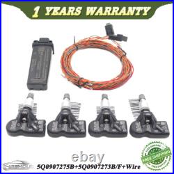 5Q0907273B 5Q0907275B Set USE For Audi A3 Golf 7 Tiguan TPMS Tyre Pressure NEW