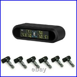 6 Internal Sensor Wireless TPMS Real-time Car Tire Pressure Monitoring System