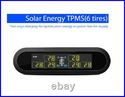 6 Internal Sensor Wireless TPMS Real-time Car Tire Pressure Monitoring System