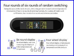 6 Internal Sensor Wireless TPMS Real-time Car Tire Pressure Monitoring System