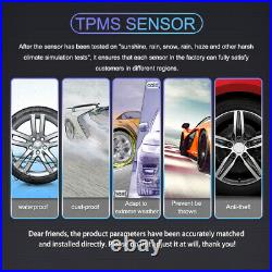 6 Sensors TPMS Tire Pressure Monitoring System for RV Motor home Caravan Trucks