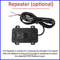 6 Tire TPMS Wireless Truck Tire Pressure Monitor 433.92MHz External Sensor