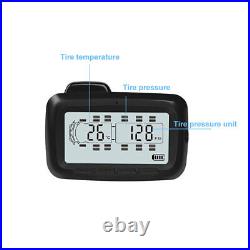 6 Tire Truck Car Tire Pressure Sensor Tyre TPMS Pressure Monitor System Control