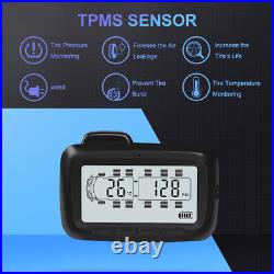 6 Tire Truck Car Tire Pressure Sensor Tyre TPMS Pressure Monitor System Control