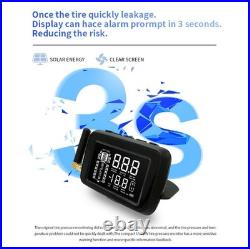 8 External Sensors Wireless TPMS Tire Pressure Monitoring System 433.92MHz Truck