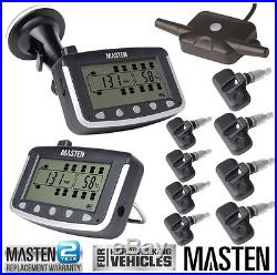 8 xTPMS Tyre Pressure Monitoring System External Sensors 4wd Car Caravan Truck