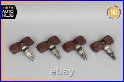 98-06 Mercedes W220 SL600 S500 S55 TPMS Tire Pressure Sensor Set 315 Mhz OEM