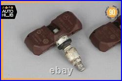 98-06 Mercedes W220 SL600 S500 S55 TPMS Tire Pressure Sensor Set 315 Mhz OEM