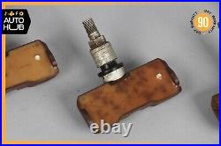 98-06 Mercedes W220 SL600 S500 S55 TPMS Tire Pressure Sensor Set 315 Mhz OEM