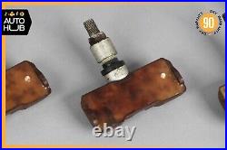 98-06 Mercedes W220 SL600 S500 S55 TPMS Tire Pressure Sensor Set 315 Mhz OEM