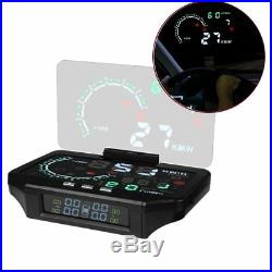 AUTOOL X360 Car TPMS HUD Head Up Display Tire Pressure Monitor Sensor OBD2 3IN1