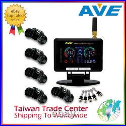AVE TPMS 5 Sensors Tire Pressure Monitoring System Monitor Spare Tire
