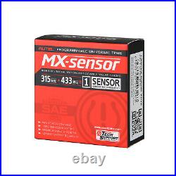 Autel 10pcs MX-Sensor 315MHz 433MHz Auto Tire Pressure Sensor 2 in 1 Rubber Stem