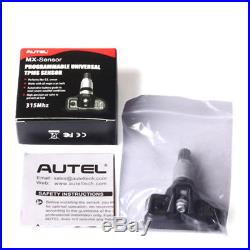 Autel MX-Sensor 315MHz Universal Programmable TPMS Sensor for Tire Pressure NEW