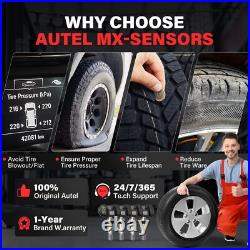 Autel MaxiTPMS MX Sensor 315 433MHz 4PCs Durable Tire Pressure Sensor Set