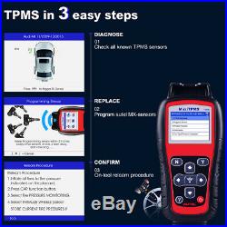 Autel MaxiTPMS TS508 TS501 TPMS Diagnostic Activate Tire Pressure Sensor Tool US