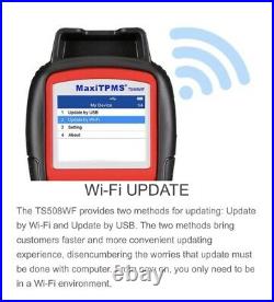 Autel MaxiTPMS TS508WF Tire Pressure Sensor Tool TPMS Programmable Scanner