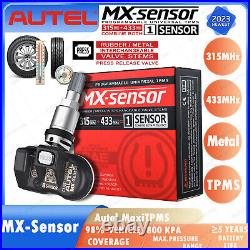 Genuine Autel MX-Sensor TPMS Tire Pressure Sensor – 315MHz & 433MHz 2-in-1, Rubber Valve, For TS601/TS608/TS508 Etc.