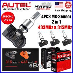 Autel TPMS Sensor 433MHz 315MHz 2 in 1 MX-Sensor Supports Tire Pressure Program