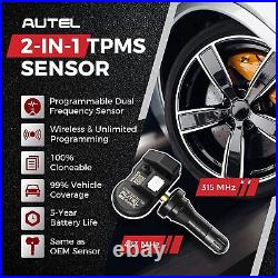 Autel TS218 MX-Sensor 315MHz & 433MHz Auto Tire Pressure Sensor Rubber Stem 2023